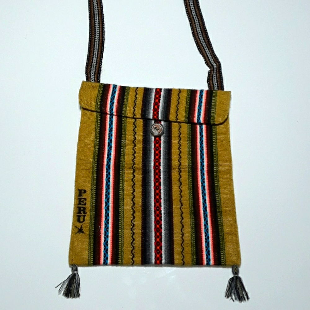 ❤❤️❤️ 4 for $20.  Peruvian Crossbody bag
